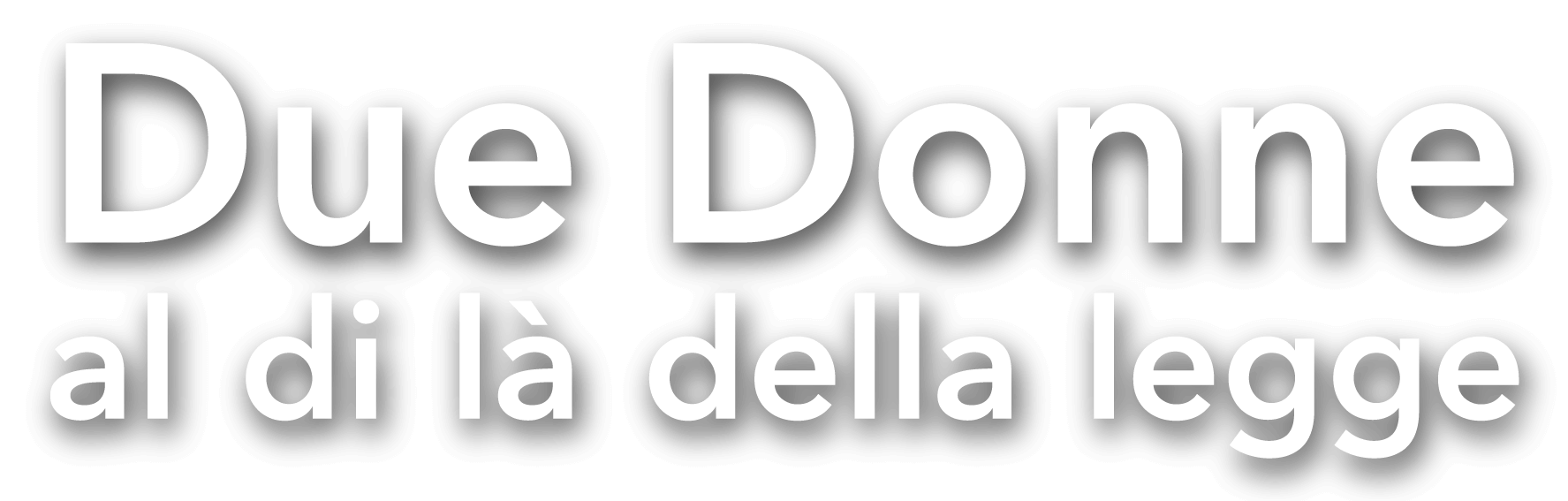 due donne logo